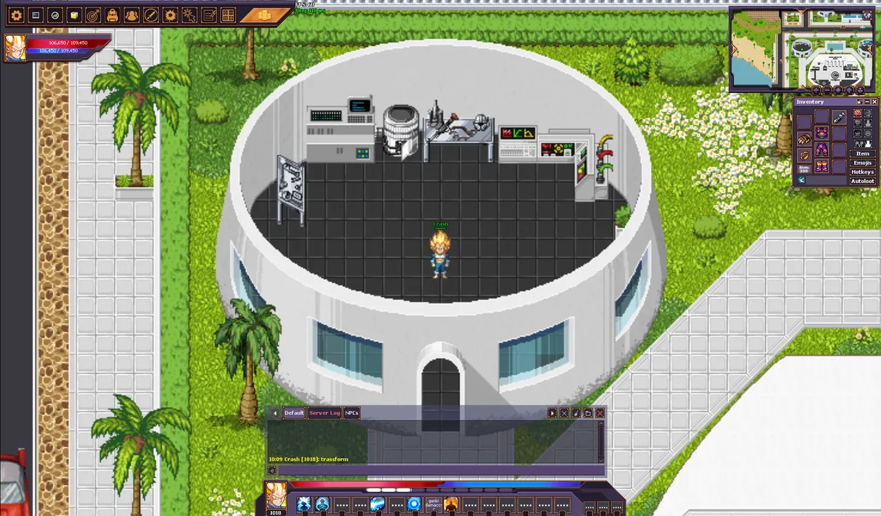 Capsule Corp, tile by tile